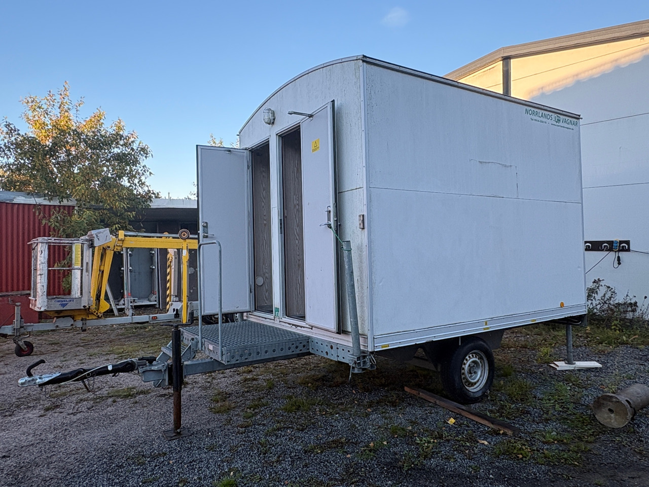 Norrlandsvagnar MT4-40 - Construction container, Trailer: picture 1 Norrlandsvagnar MT4-40 - Construction container, Trailer: picture 1