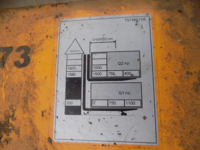 Atlet electrische heftruck 1.5 ton CHOICE OFF 3 PIECES 1.5 ton - Forklift: picture 4 Atlet electrische heftruck 1.5 ton CHOICE OFF 3 PIECES 1.5 ton - Forklift: picture 4