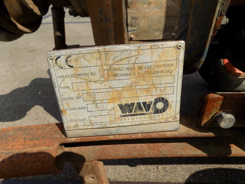 Water pump Diversen 1 cillinder hatz waterpomp merk wavo WAVO waterpomp 1 CILL HATZ: picture 8