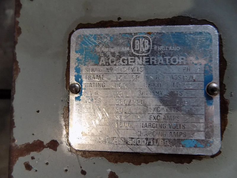 Mitsubishi aggregaat 20 kva - Generator set: picture 5 Mitsubishi aggregaat 20 kva - Generator set: picture 5