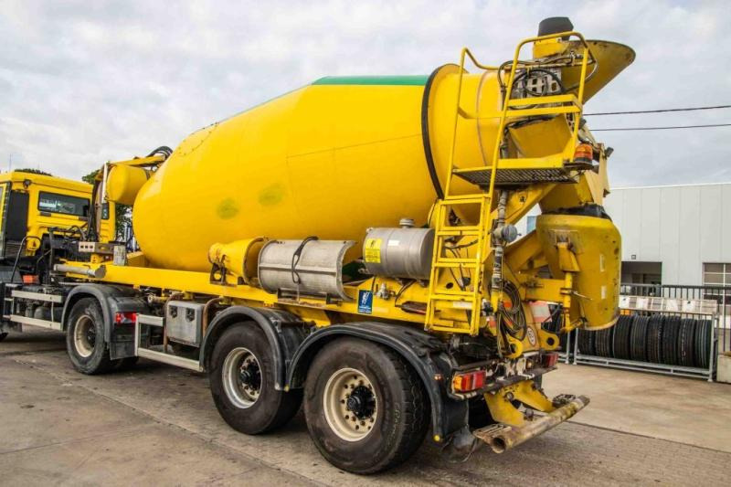 DE BUF BETON MIXER/MALAXEUR/MISCHER 10 M3 /GESTUURD/GELENKT/STEERING/DIR. - Concrete mixer semi-trailer: picture 3 DE BUF BETON MIXER/MALAXEUR/MISCHER 10 M3 /GESTUURD/GELENKT/STEERING/DIR. - Concrete mixer semi-trailer: picture 3