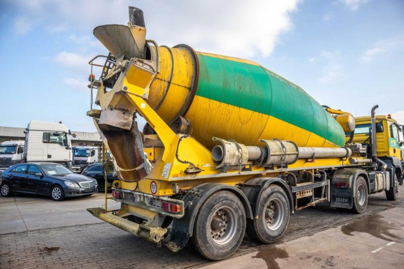 DE BUF BETON MIXER/MISCHER/MALAXEUR12M³ - Concrete mixer semi-trailer: picture 3 DE BUF BETON MIXER/MISCHER/MALAXEUR12M³ - Concrete mixer semi-trailer: picture 3