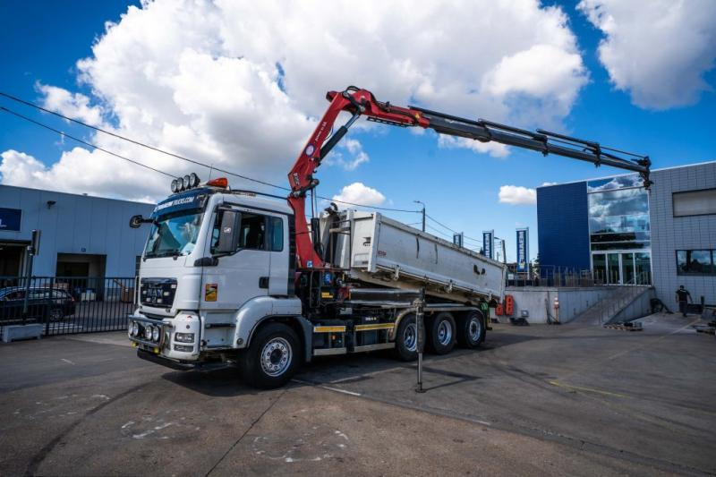 MAN TGS 35.440 BL - HMF 2020 K4 - Hook lift truck, Crane truck: picture 1 MAN TGS 35.440 BL - HMF 2020 K4 - Hook lift truck, Crane truck: picture 1