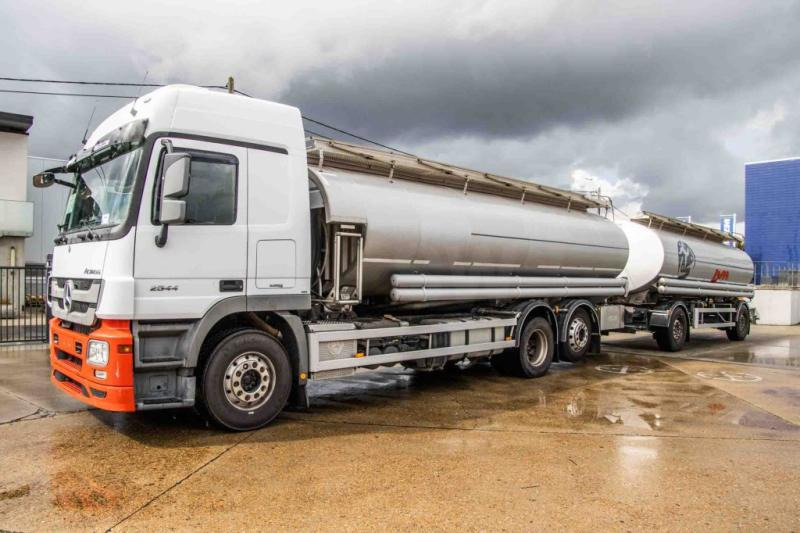 Mercedes ACTROS 2544-MP3+MAGYAR-INOX-18.200L+6COMP - Tank truck: picture 1 Mercedes ACTROS 2544-MP3+MAGYAR-INOX-18.200L+6COMP - Tank truck: picture 1