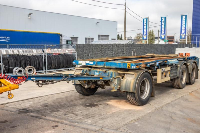 VANHOOL CONTAINER AANHANGER - Roll-off/ Skip trailer: picture 1 VANHOOL CONTAINER AANHANGER - Roll-off/ Skip trailer: picture 1