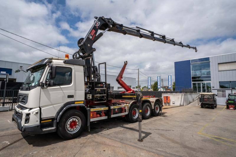 Volvo FMX 420 - HIAB 322 E - 7 HIPRO - Hook lift truck, Crane truck: picture 1 Volvo FMX 420 - HIAB 322 E - 7 HIPRO - Hook lift truck, Crane truck: picture 1