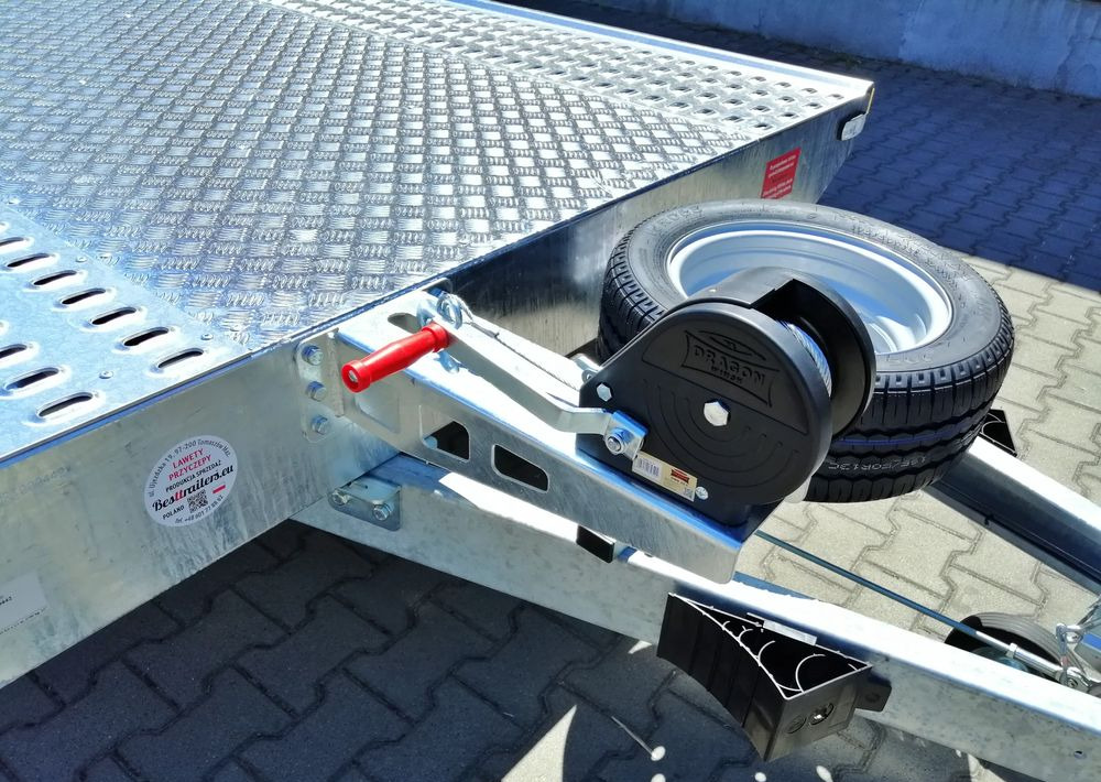 Besttrailers REBEL (Jupiter) 5,0 x2,1 2700 kg przyczepa ze skośnym fragmentem tylnym - Autotransporter trailer: picture 5 Besttrailers REBEL (Jupiter) 5,0 x2,1 2700 kg przyczepa ze skośnym fragmentem tylnym - Autotransporter trailer: picture 5