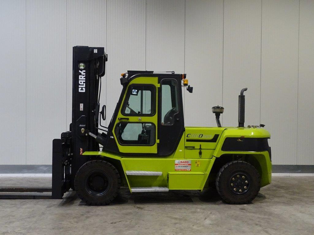 Clark C80D900 - Empty Containers Handler - Diesel forklift: picture 4 Clark C80D900 - Empty Containers Handler - Diesel forklift: picture 4