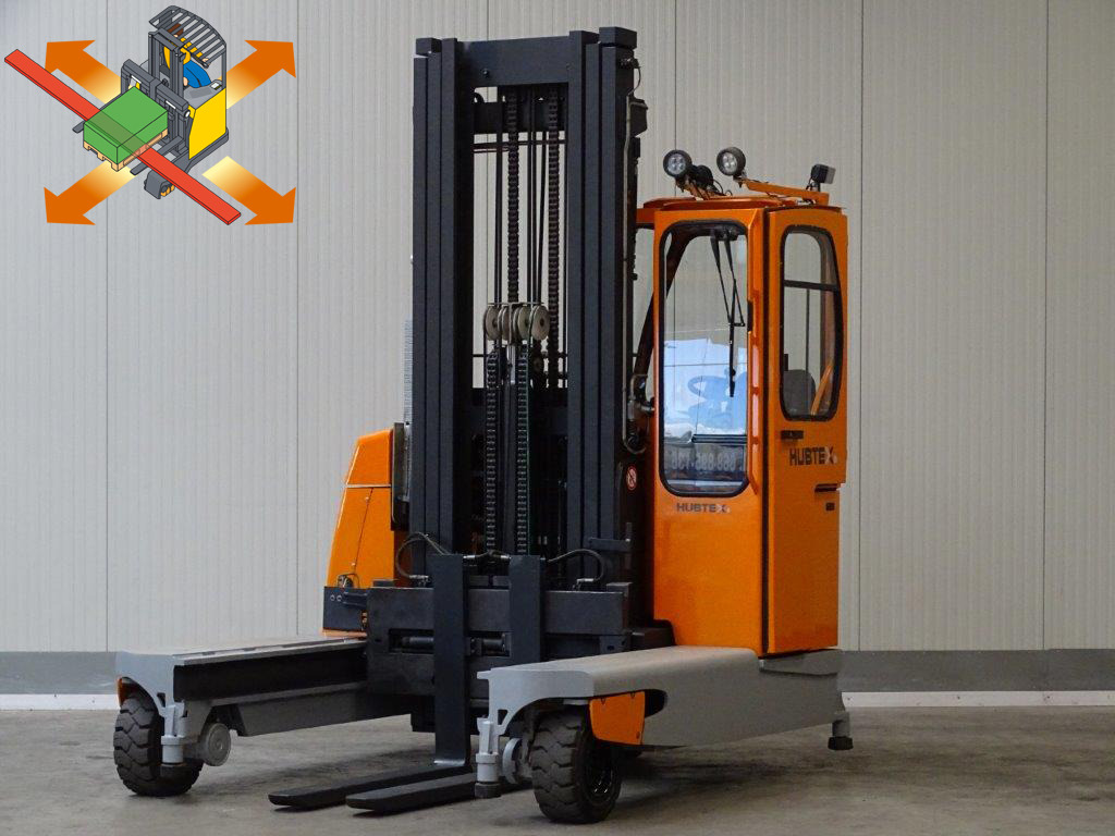 Hubtex DQ45-G - TRIPLEX - 4-way reach truck: picture 1 Hubtex DQ45-G - TRIPLEX - 4-way reach truck: picture 1