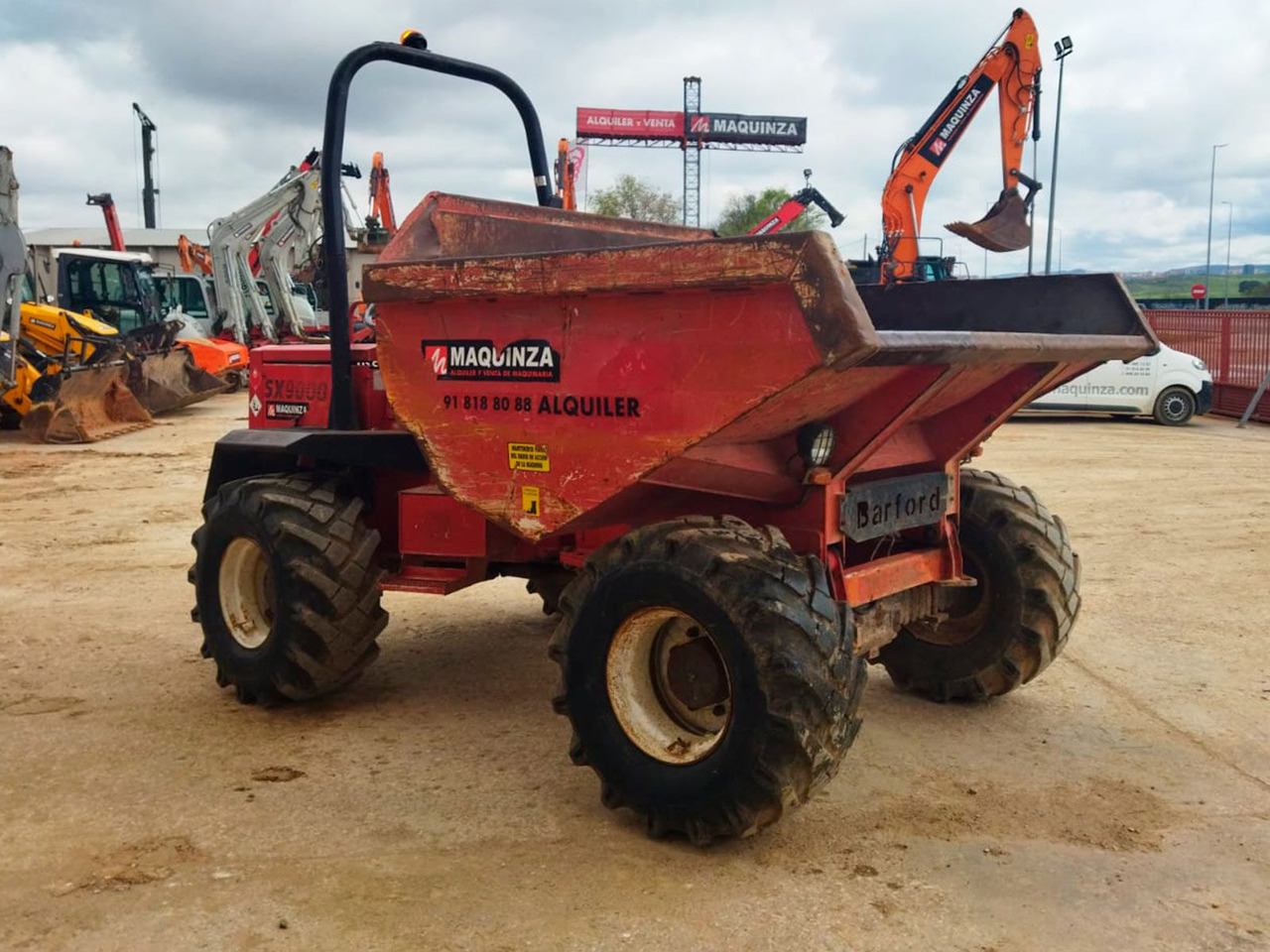 BARFORD SX9000 - Mini dumper: picture 4 BARFORD SX9000 - Mini dumper: picture 4