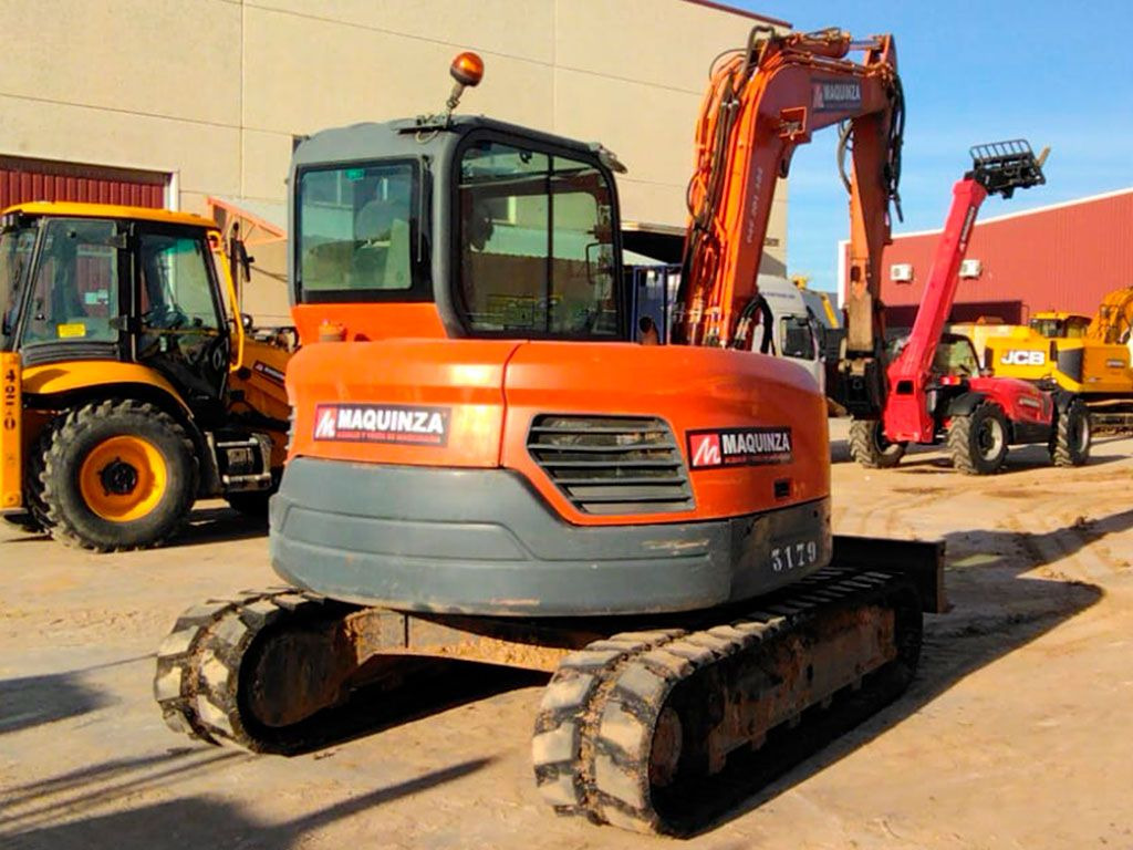 DOOSAN DX85R-3 - Mini excavator: picture 3 DOOSAN DX85R-3 - Mini excavator: picture 3
