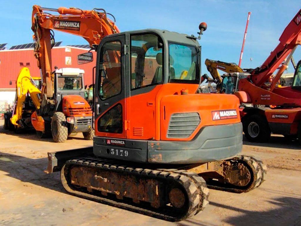 DOOSAN DX85R-3 - Mini excavator: picture 5 DOOSAN DX85R-3 - Mini excavator: picture 5