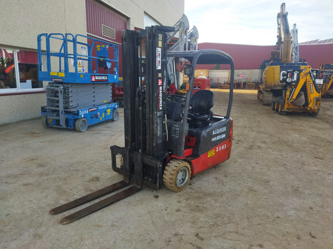 MANITOU ME320 - Electric forklift: picture 1 MANITOU ME320 - Electric forklift: picture 1