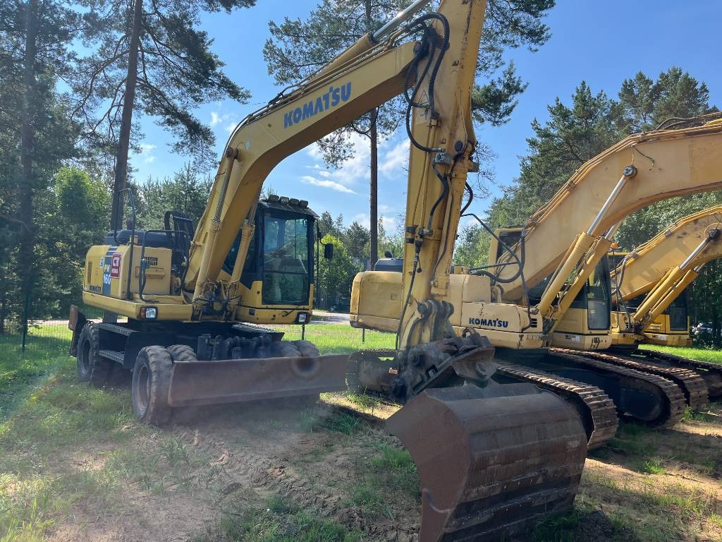 Komatsu PW 160-7  - Wheel excavator: picture 2 Komatsu PW 160-7  - Wheel excavator: picture 2