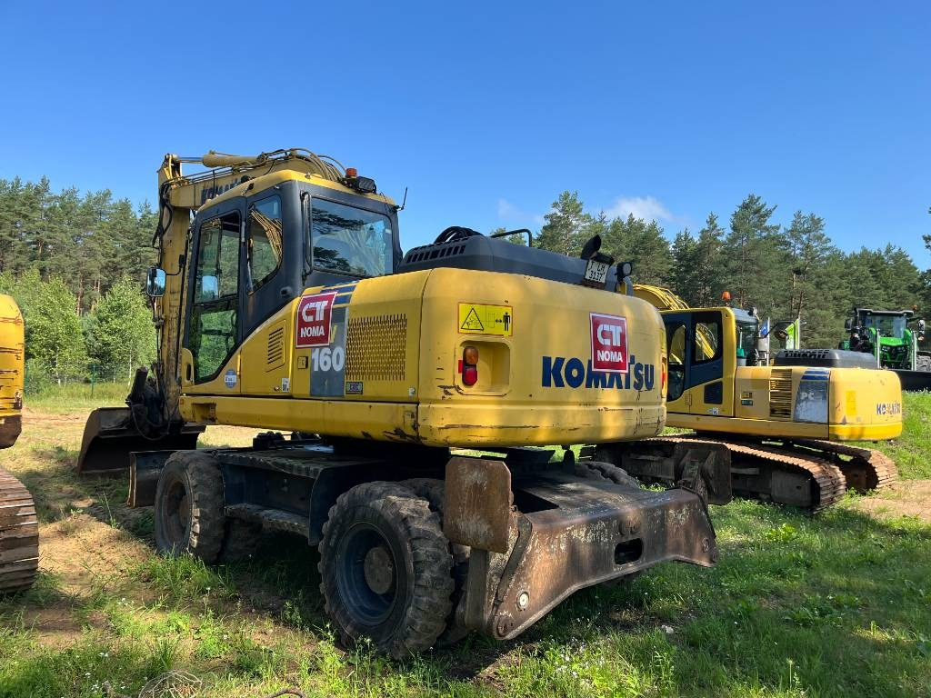 Komatsu PW 160-7  - Wheel excavator: picture 4 Komatsu PW 160-7  - Wheel excavator: picture 4