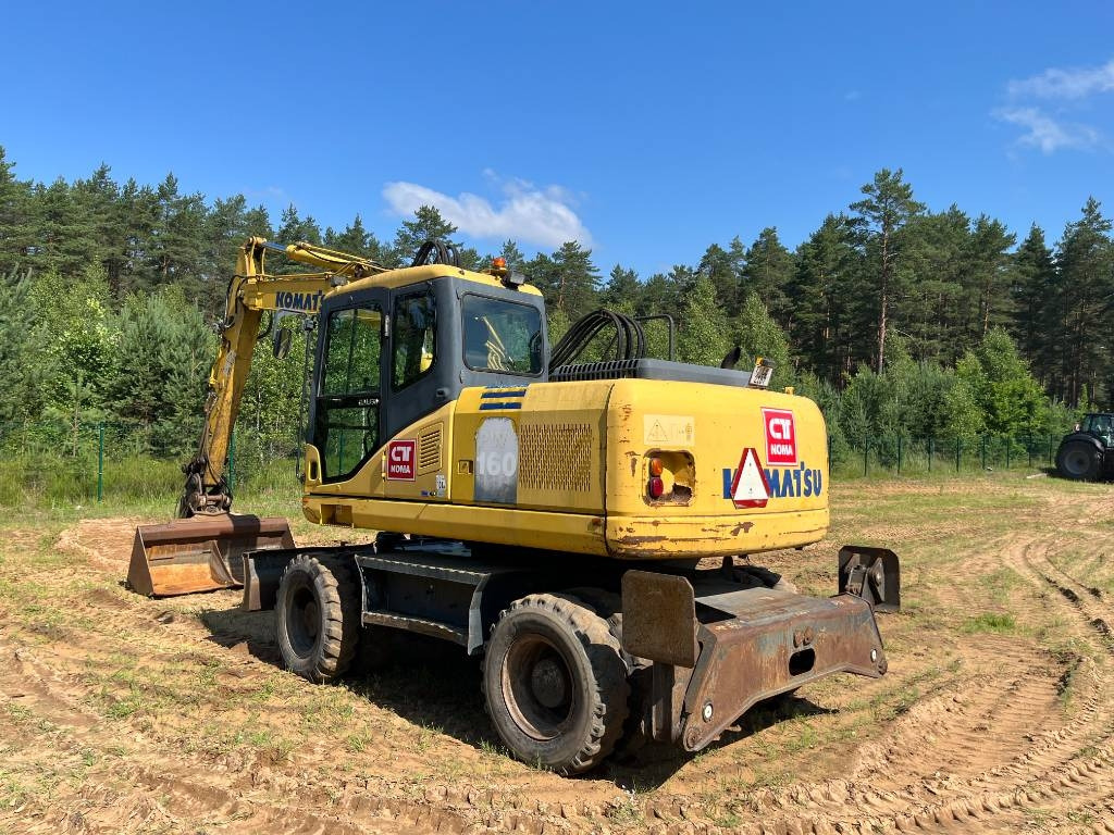 Komatsu PW 160-7  - Wheel excavator: picture 4 Komatsu PW 160-7  - Wheel excavator: picture 4