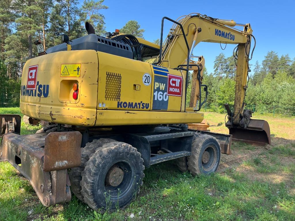 Komatsu PW 160-7  - Wheel excavator: picture 5 Komatsu PW 160-7  - Wheel excavator: picture 5