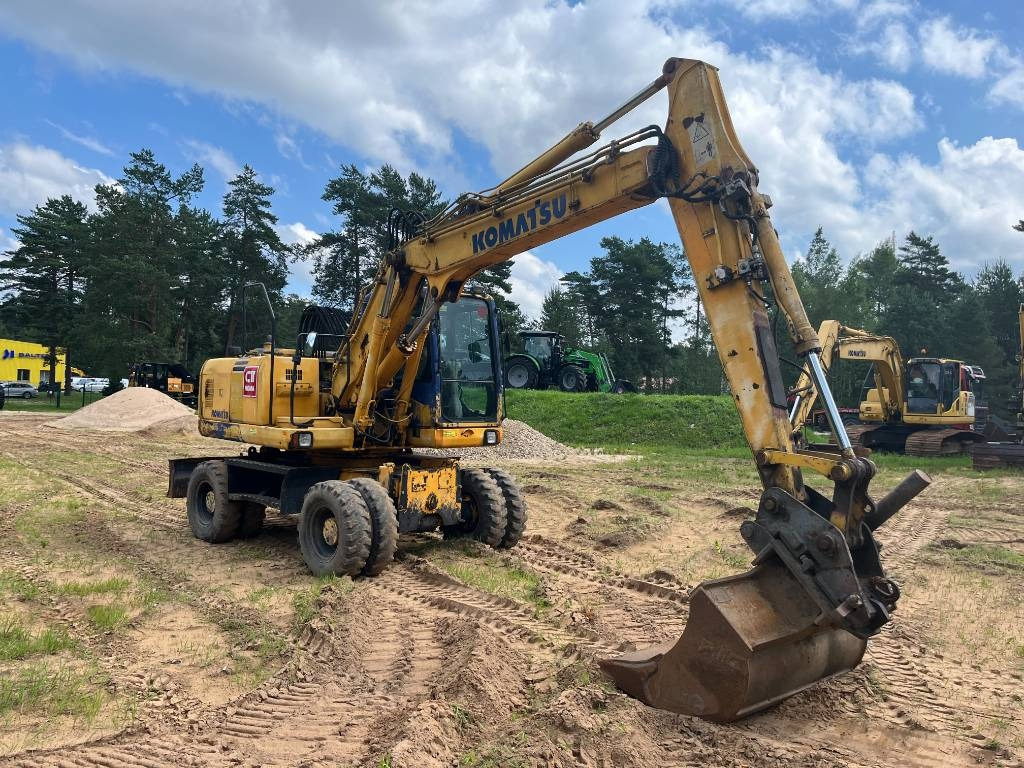 Komatsu PW 160 ES-7K  - Wheel excavator: picture 2 Komatsu PW 160 ES-7K  - Wheel excavator: picture 2