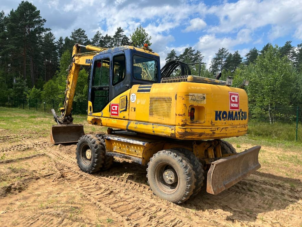 Komatsu PW 160 ES-7K  - Wheel excavator: picture 4 Komatsu PW 160 ES-7K  - Wheel excavator: picture 4