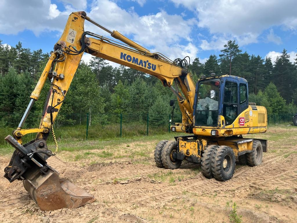Komatsu PW 160 ES-7K  - Wheel excavator: picture 1 Komatsu PW 160 ES-7K  - Wheel excavator: picture 1