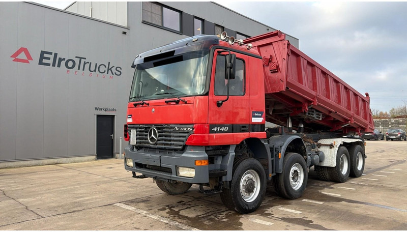 Mercedes-Benz Actros 4148 (EPS / 8X6 / LAMES / GRAND PONT / PROPRE / STEEL SUSP. / BIG AXLE) - Tipper: picture 1 Mercedes-Benz Actros 4148 (EPS / 8X6 / LAMES / GRAND PONT / PROPRE / STEEL SUSP. / BIG AXLE) - Tipper: picture 1