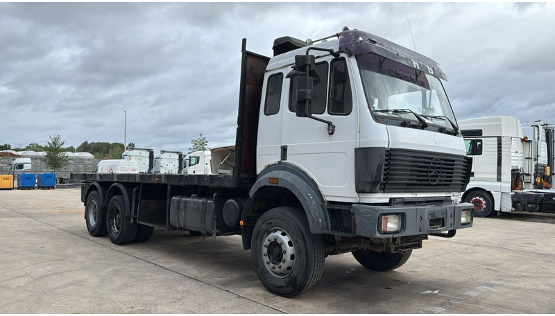 Mercedes-Benz SK 2638 (LAMES / GRAND PONT / V8 AVEC 2X TURBO / BIG AXLE / STEEL SUSP.) - Dropside/ Flatbed truck: picture 2 Mercedes-Benz SK 2638 (LAMES / GRAND PONT / V8 AVEC 2X TURBO / BIG AXLE / STEEL SUSP.) - Dropside/ Flatbed truck: picture 2