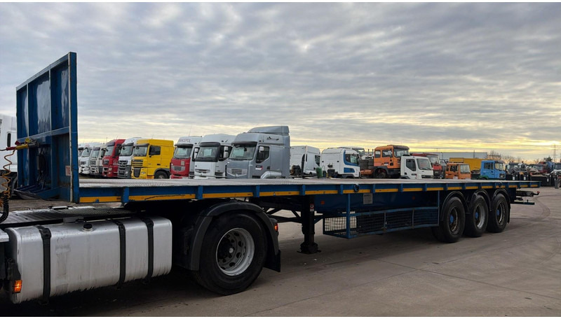 Renders ROC 16.27 NA (BELGIAN TRAILER / TOP CONDITION !!!!! / PARFAIT ETAT !!!! / FREINS TAMBOURS / DRUM BRAKES) - Dropside/ Flatbed semi-trailer: picture 1 Renders ROC 16.27 NA (BELGIAN TRAILER / TOP CONDITION !!!!! / PARFAIT ETAT !!!! / FREINS TAMBOURS / DRUM BRAKES) - Dropside/ Flatbed semi-trailer: picture 1