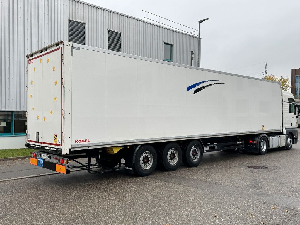 Kögel SKH24 Iso-Koffer PurFerro SAF Achsen Sehr gut - Closed box semi-trailer: picture 1 Kögel SKH24 Iso-Koffer PurFerro SAF Achsen Sehr gut - Closed box semi-trailer: picture 1