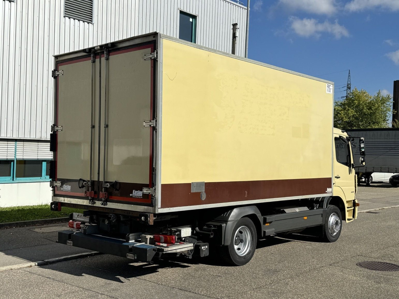 Refrigerator truck Mercedes-Benz Atego 1323L 4-Fleisch-Rohrbahnen TK T600R ATM: picture 8