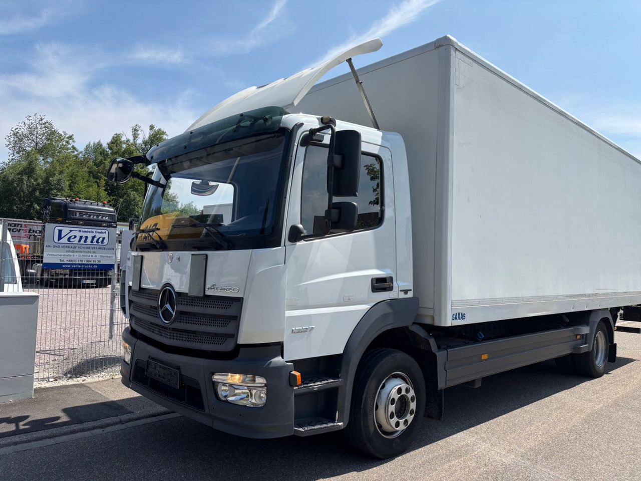 Mercedes-Benz Atego III 1227L, Euro-6 Klima, LBW - Box truck: picture 1 Mercedes-Benz Atego III 1227L, Euro-6 Klima, LBW - Box truck: picture 1