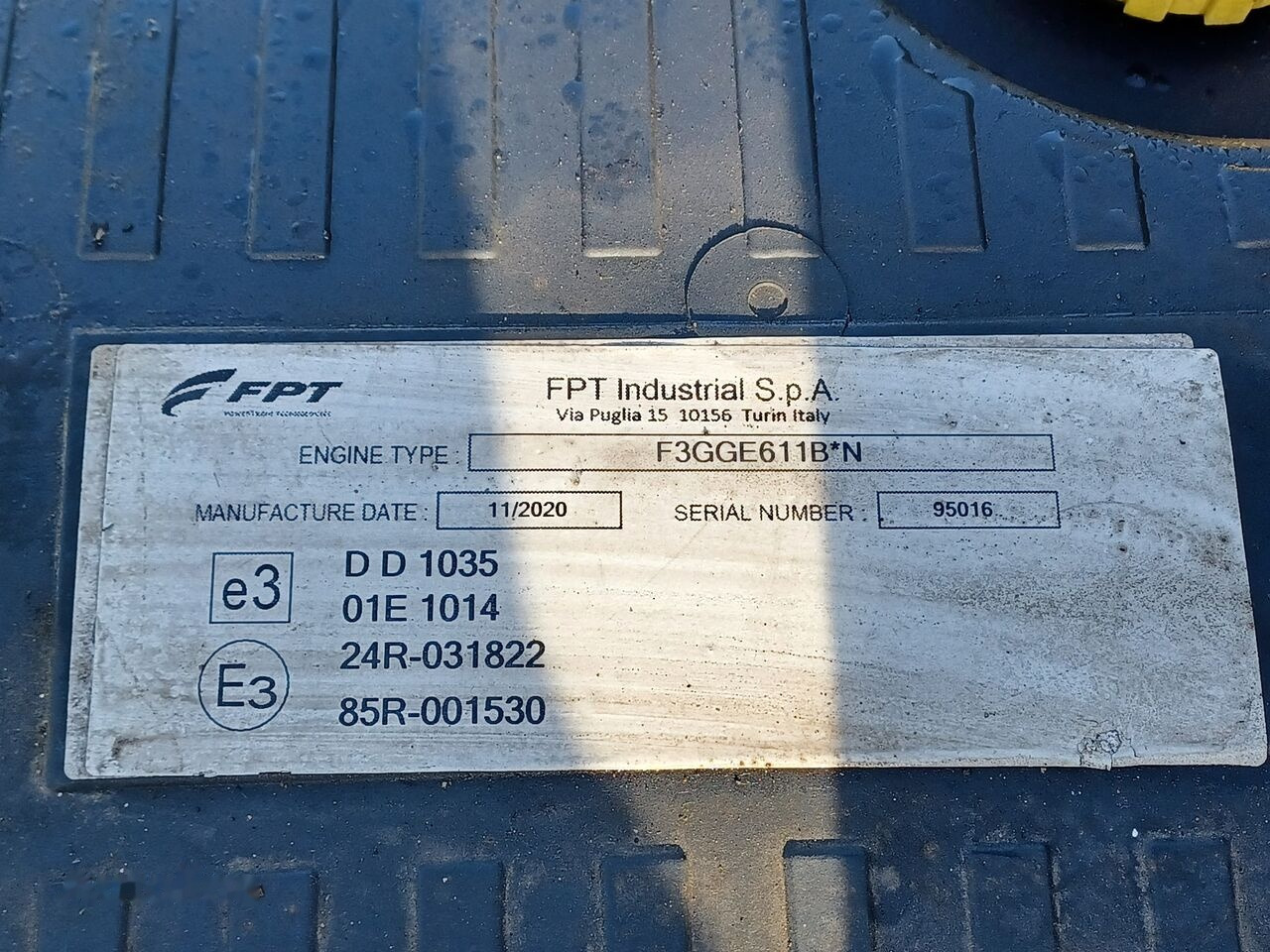 IVECO F3GGE611B*N   IVECO truck - Engine for Truck: picture 1 IVECO F3GGE611B*N   IVECO truck - Engine for Truck: picture 1