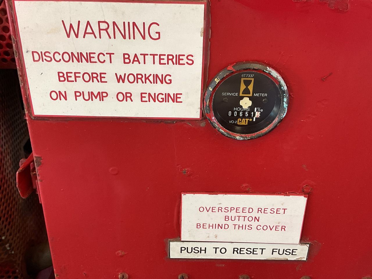 Caterpillar 3412, power unit/waterpump (1) - Water pump: picture 3 Caterpillar 3412, power unit/waterpump (1) - Water pump: picture 3