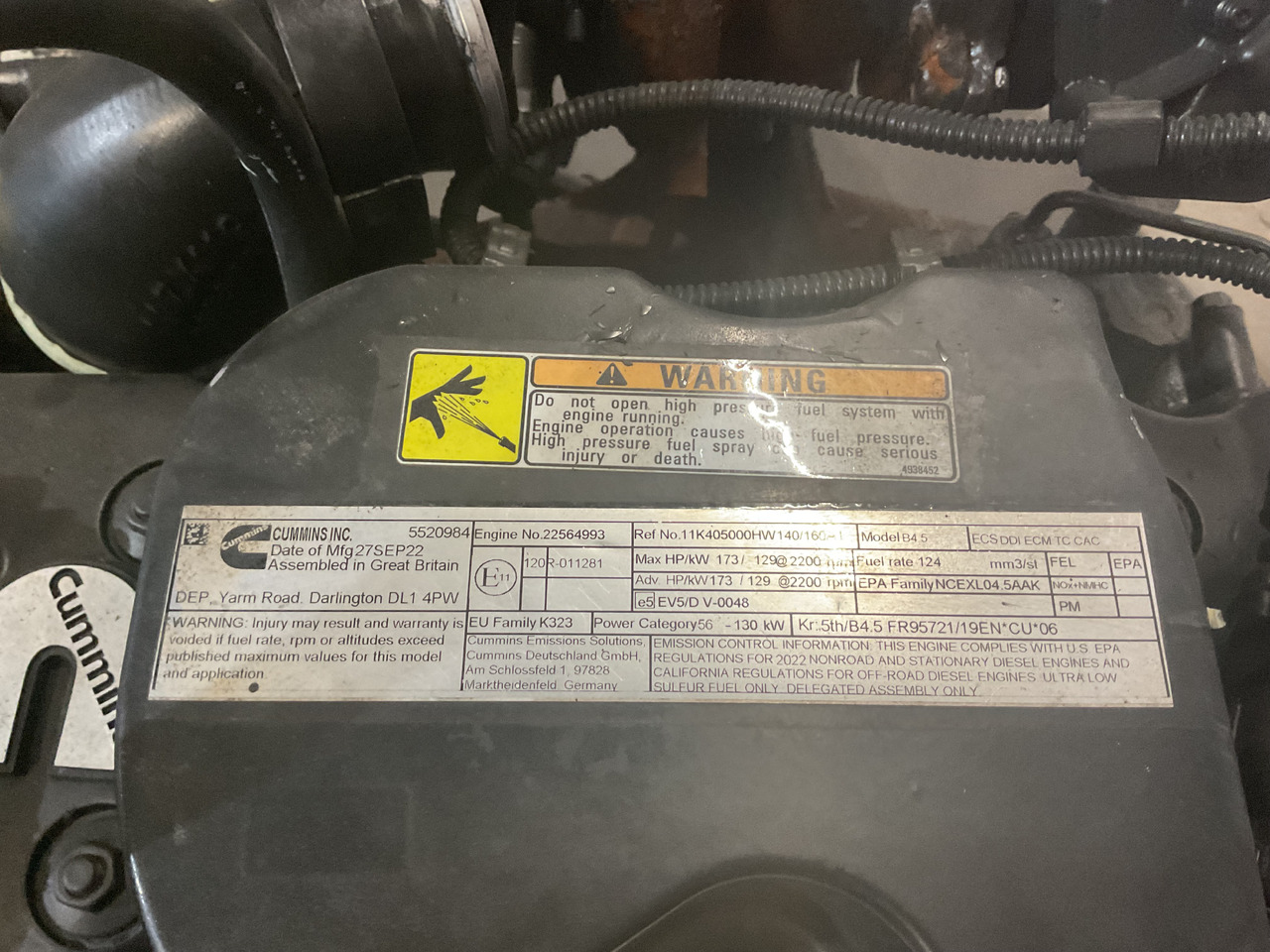 Lease a  Cummins B4.5 Cummins B4.5: picture 7
