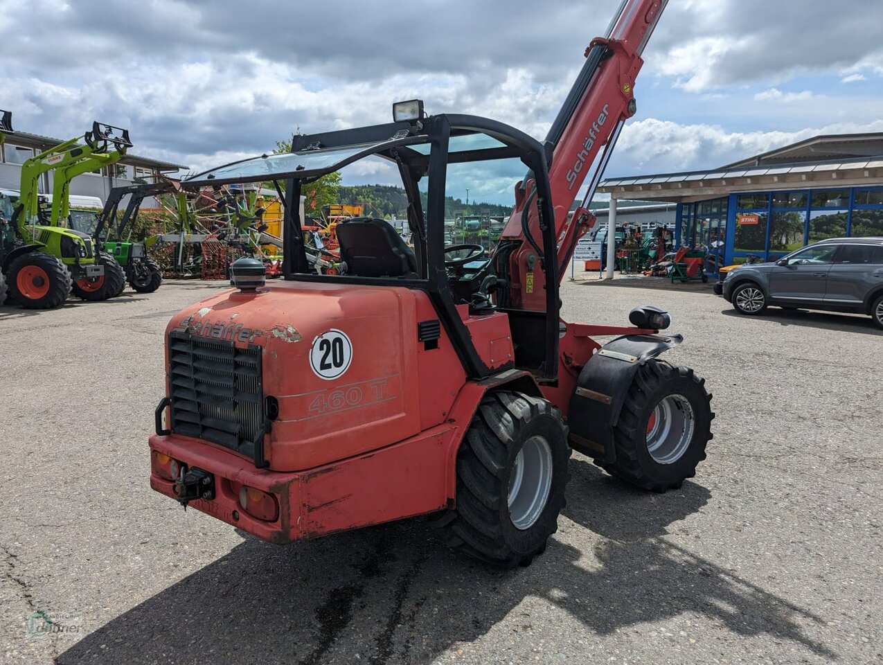 Schäffer 460 T - Telescopic wheel loader, Compact loader: picture 4 Schäffer 460 T - Telescopic wheel loader, Compact loader: picture 4
