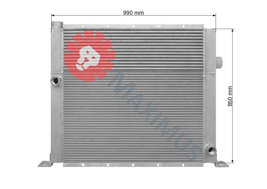 AIRPOL NB75 - Radiator for Air compressor: picture 3 AIRPOL NB75 - Radiator for Air compressor: picture 3