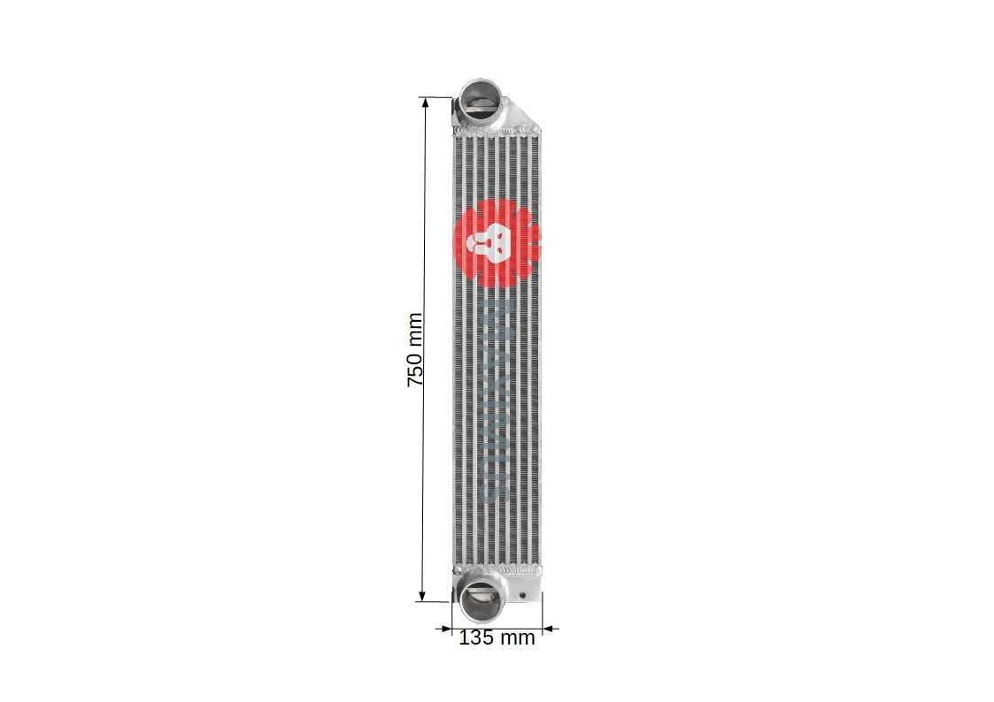 JCB 536-70 540-140 531-70 533-105 535-95 536-60 536-70 540-170 541-70 550-140 - Intercooler for Telescopic handler: picture 2 JCB 536-70 540-140 531-70 533-105 535-95 536-60 536-70 540-170 541-70 550-140 - Intercooler for Telescopic handler: picture 2