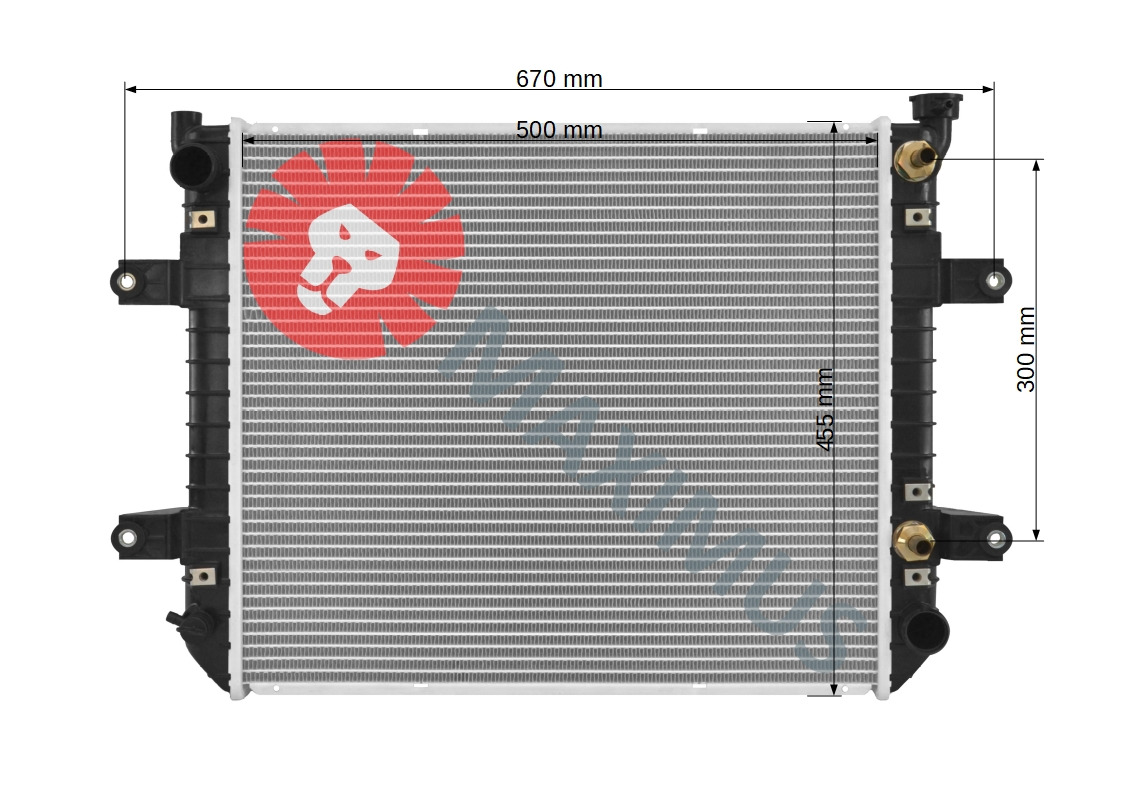 NISSAN FORKLIFT - Radiator for Forklift: picture 3 NISSAN FORKLIFT - Radiator for Forklift: picture 3
