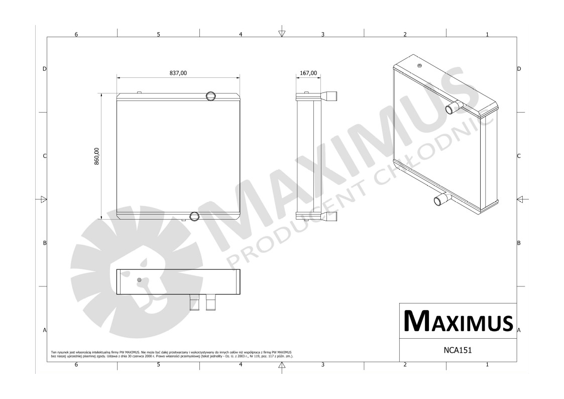 SOLARIS URBINO - Radiator for Bus: picture 2 SOLARIS URBINO - Radiator for Bus: picture 2