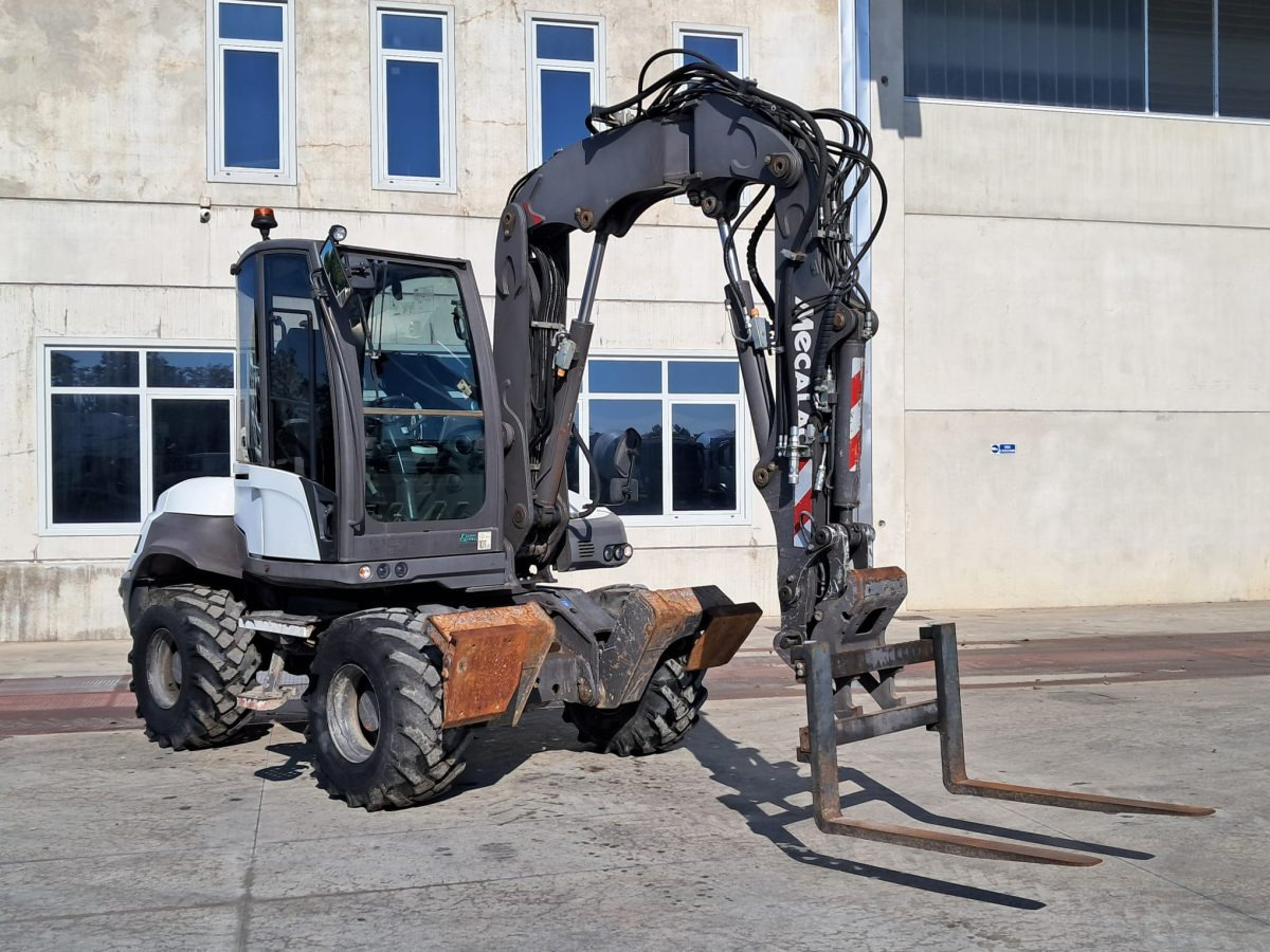 Wheel excavator MECALAC 12MTX: picture 17