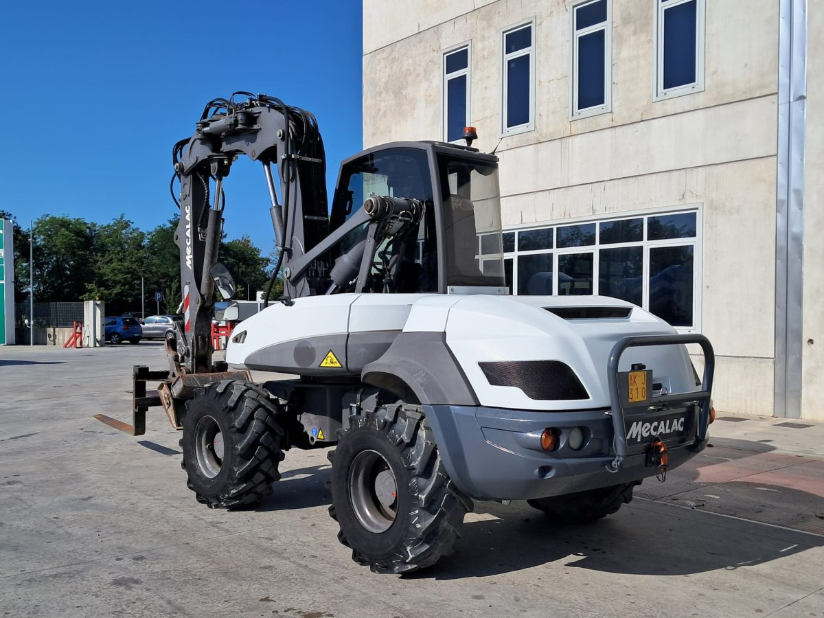 Wheel excavator MECALAC 12MTX: picture 18