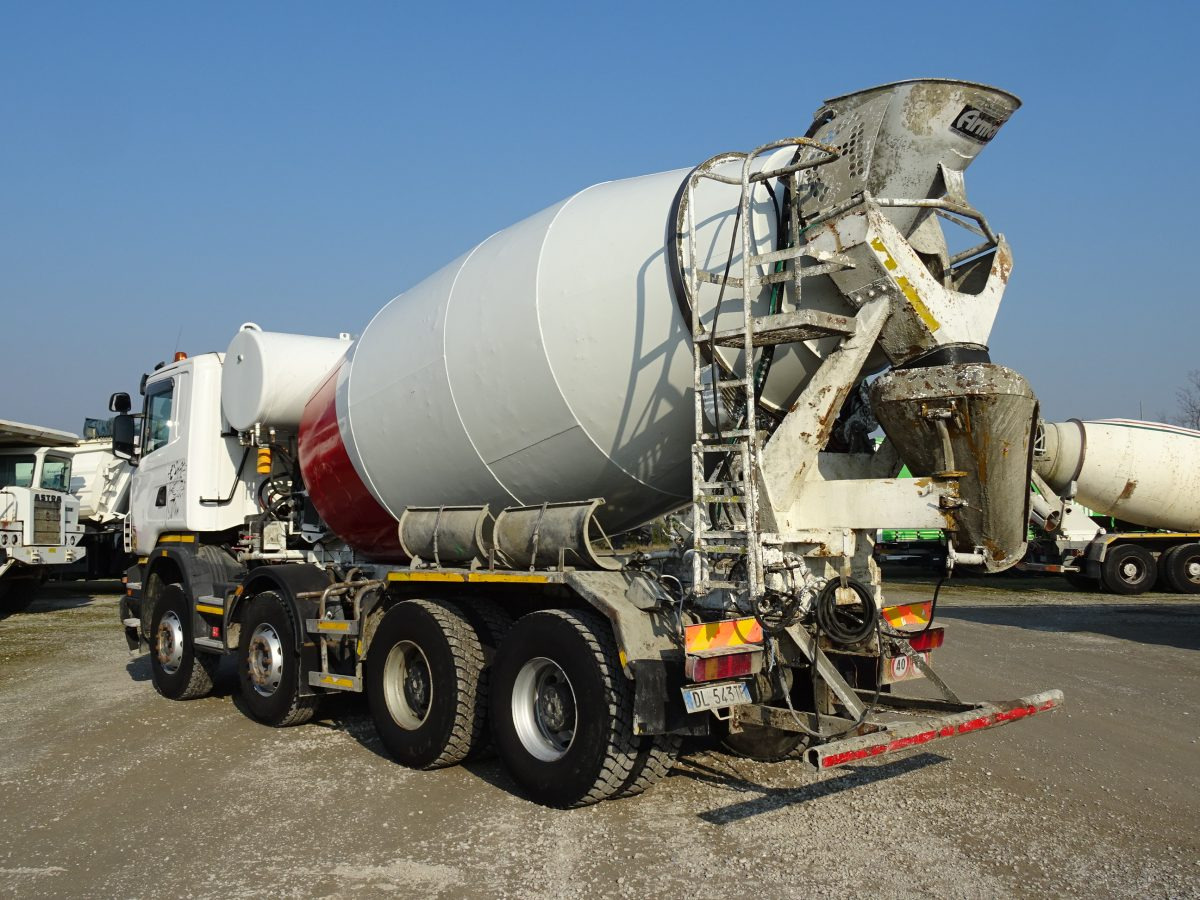 Concrete mixer truck SCANIA R420 8X4 ARMEC HY120: picture 7