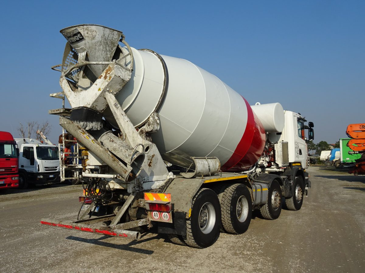Concrete mixer truck SCANIA R420 8X4 ARMEC HY120: picture 6