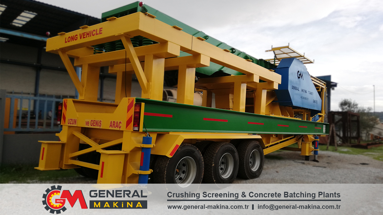 New Jaw crusher GENERAL MAKİNA Portable Hard Rock Crusher: picture 7