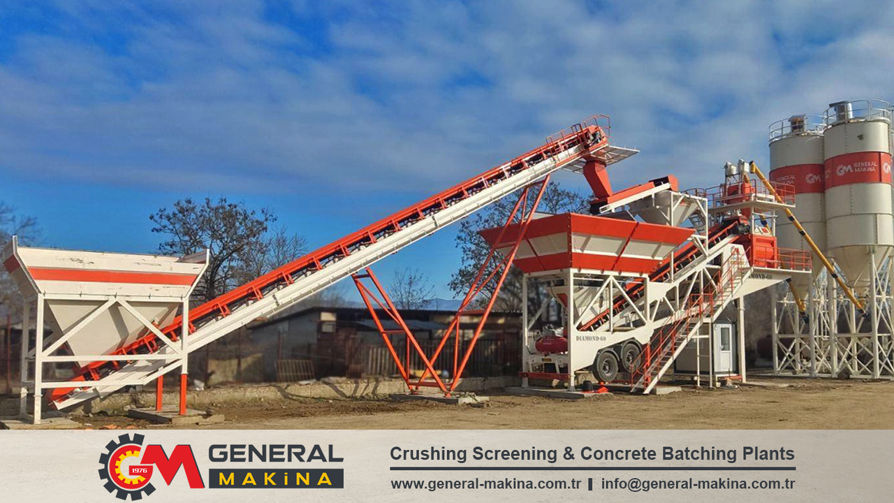 New Concrete plant General Makina Diamond 60 m3 Mobile Concrete Batching Plant: picture 6