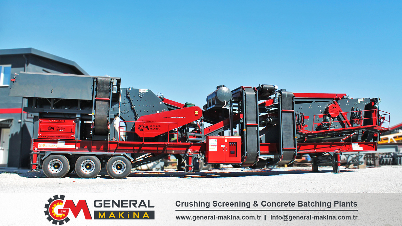 General Makina High Capacity Mobile Crusher Plant for Sale - Mobile crusher: picture 1 General Makina High Capacity Mobile Crusher Plant for Sale - Mobile crusher: picture 1