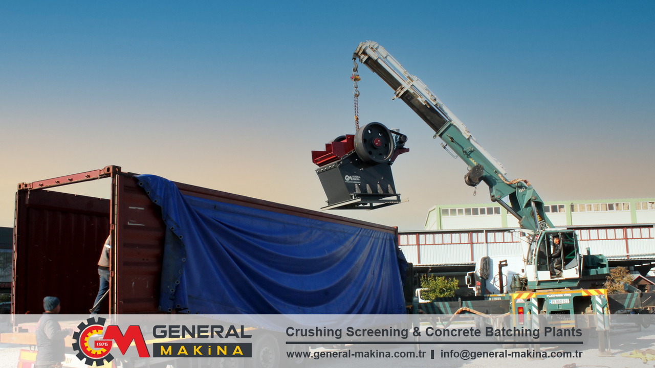 General Makina Jaw Crushers From Turkey - Jaw crusher: picture 4 General Makina Jaw Crushers From Turkey - Jaw crusher: picture 4