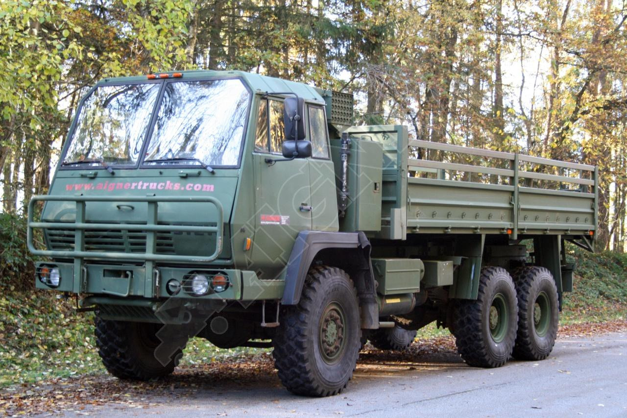 Steyr 1491 10t 6×6 - Dropside/ Flatbed truck: picture 1 Steyr 1491 10t 6×6 - Dropside/ Flatbed truck: picture 1