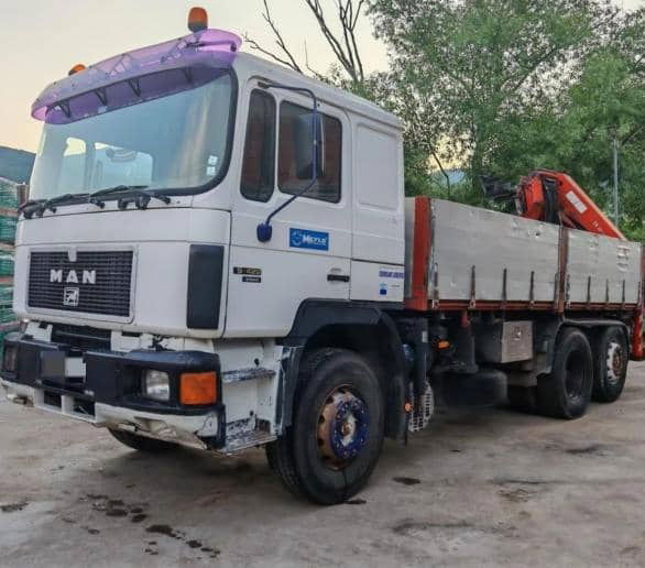 MAN 19.422 Truck with crane - Crane truck: picture 1 MAN 19.422 Truck with crane - Crane truck: picture 1