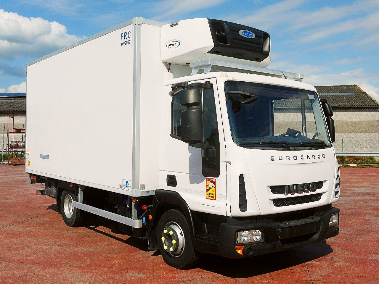 Iveco 90E19 EUROCARGO KUHLKOFFER CARRIER SUPRA 450 €6 - Refrigerator truck: picture 2 Iveco 90E19 EUROCARGO KUHLKOFFER CARRIER SUPRA 450 €6 - Refrigerator truck: picture 2
