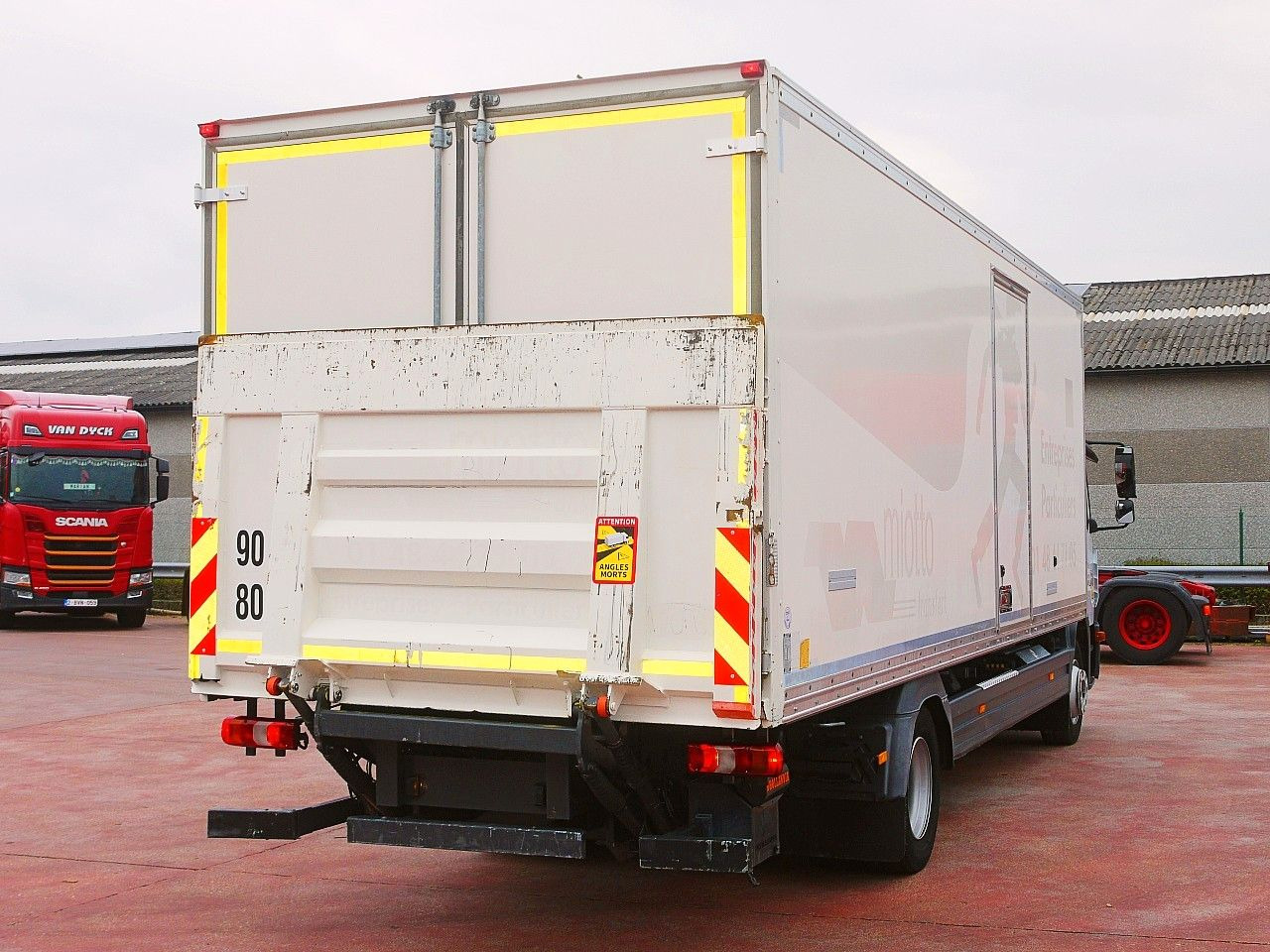 Box truck Mercedes-Benz 1218 ATEGO MEUBEL KOFFER A/C 124 Tkm: picture 6 Box truck Mercedes-Benz 1218 ATEGO MEUBEL KOFFER A/C 124 Tkm: picture 6